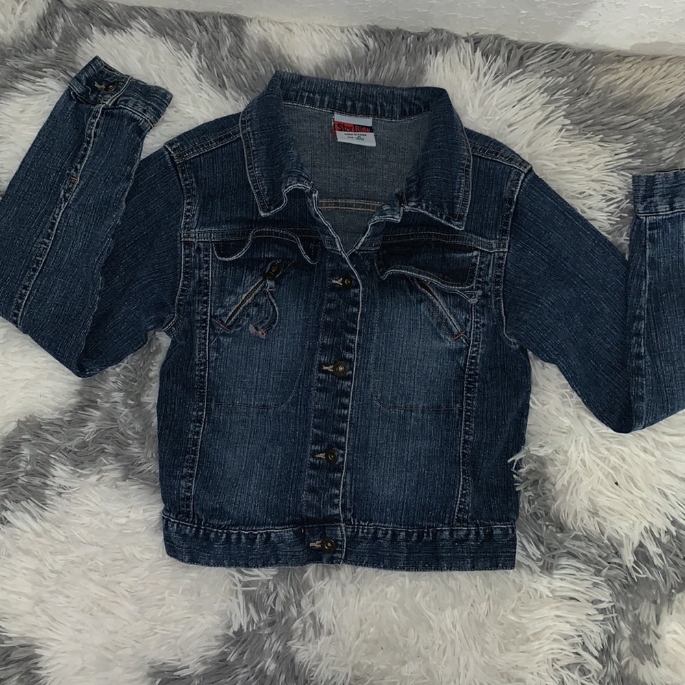 Star Ride Jean Jacket kids size 10/12
